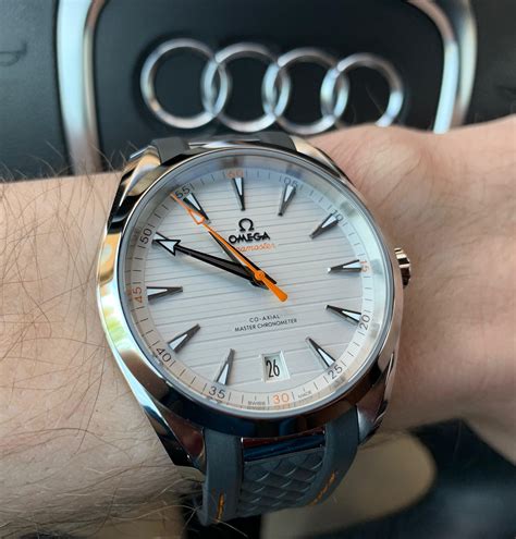 omega men's seamaster 150|omega aqua terra 150m price.